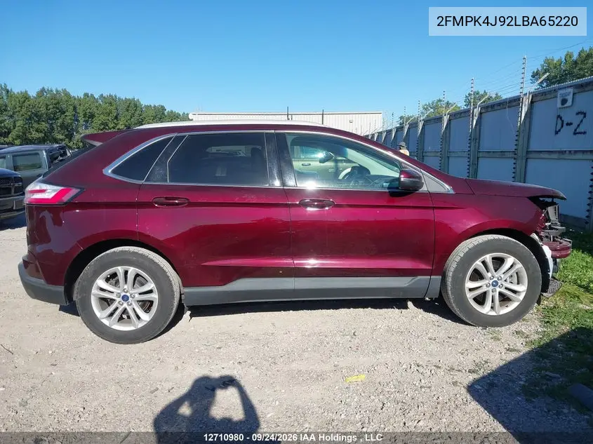 2020 FORD EDGE VIN 2FMPK4J92LBA65220 — фото 14