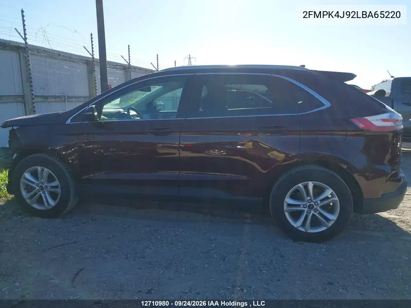 2020 FORD EDGE VIN 2FMPK4J92LBA65220 — фото 15