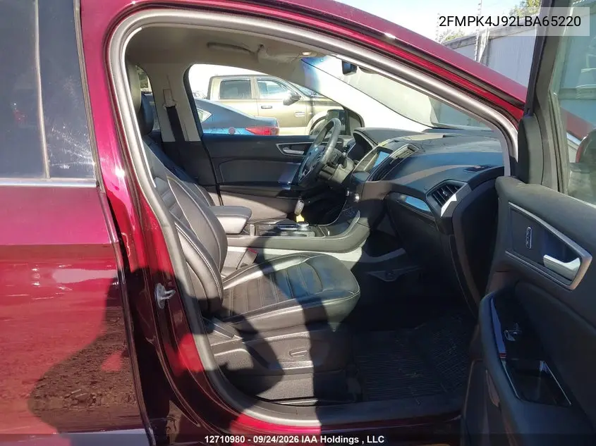 2020 FORD EDGE VIN 2FMPK4J92LBA65220 — фото 5