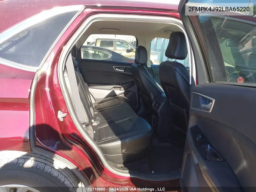 2020 FORD EDGE VIN 2FMPK4J92LBA65220 — фото 8