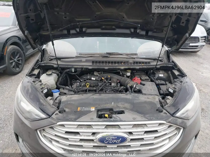 2020 FORD EDGE VIN 2FMPK4J96LBA62904 — фото 10