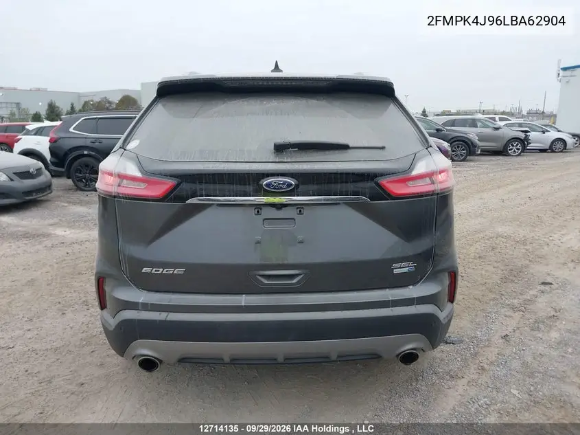 2020 FORD EDGE VIN 2FMPK4J96LBA62904 — фото 16