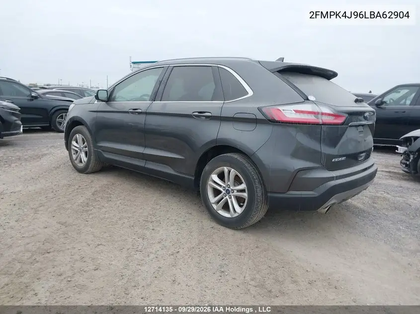 2020 FORD EDGE VIN 2FMPK4J96LBA62904 — фото 3
