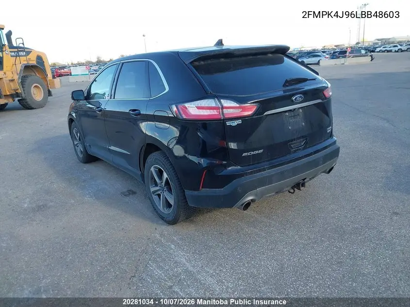 2020 FORD EDGE VIN 2FMPK4J96LBB48603 — фото 3