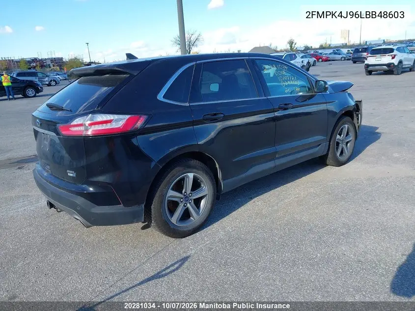 2020 FORD EDGE VIN 2FMPK4J96LBB48603 — фото 4
