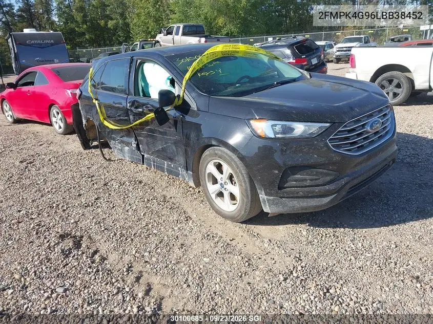 FORD EDGE 2020, VIN 2FMPK4G96LBB38452