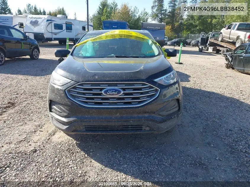 2020 FORD EDGE VIN 2FMPK4G96LBB38452 — фото 12