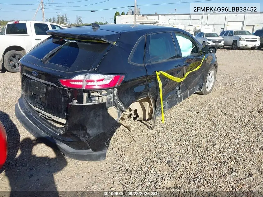 2020 FORD EDGE VIN 2FMPK4G96LBB38452 — фото 4