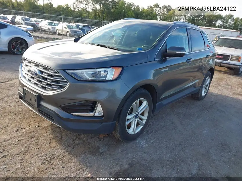 2020 FORD EDGE VIN 2FMPK4J96LBA24122 — фото 2
