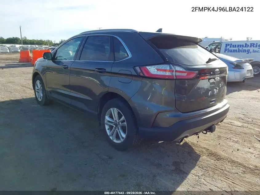 2020 FORD EDGE VIN 2FMPK4J96LBA24122 — фото 3
