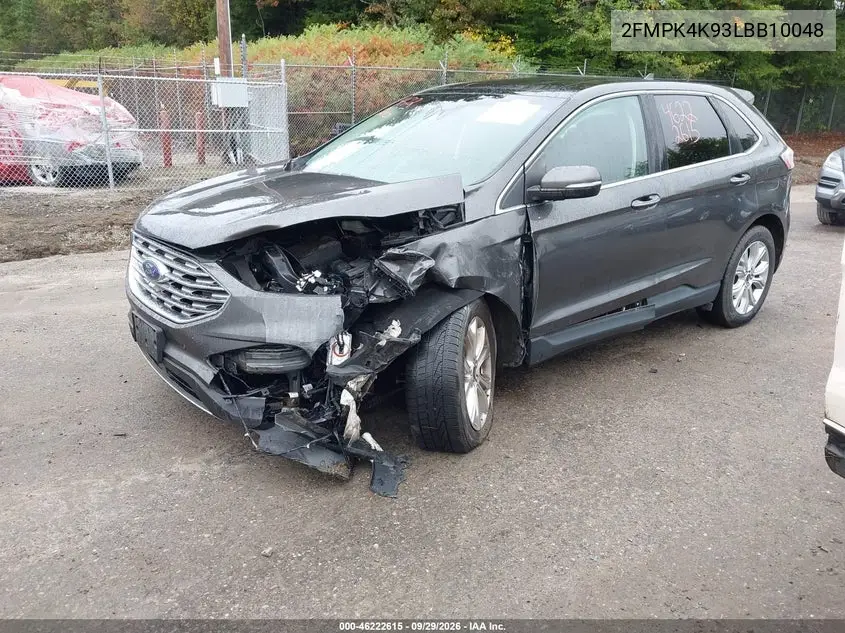 2020 FORD EDGE VIN 2FMPK4K93LBB10048 — фото 2