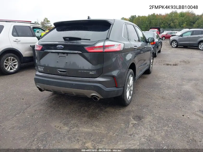 2020 FORD EDGE VIN 2FMPK4K93LBB10048 — фото 4