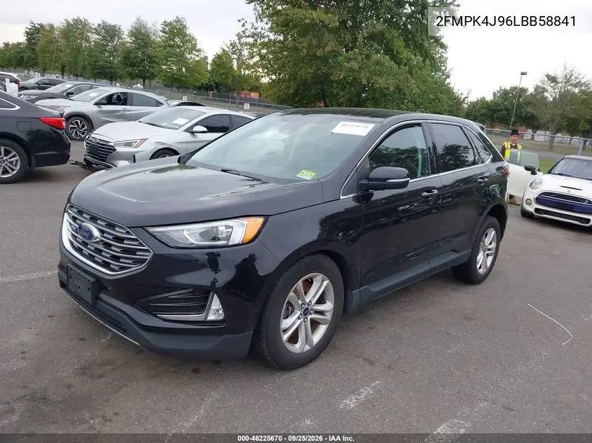 2020 FORD EDGE VIN 2FMPK4J96LBB58841 — фото 2
