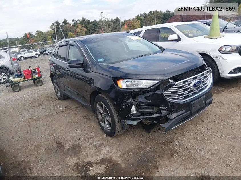 FORD EDGE 2020, VIN 2FMPK4J91LBA21869