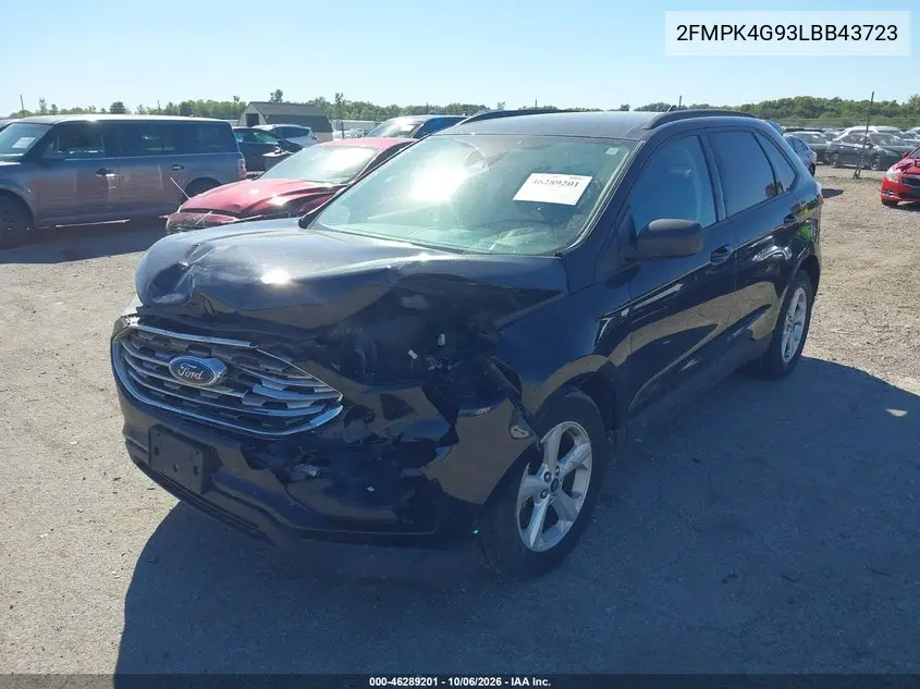 2020 FORD EDGE VIN 2FMPK4G93LBB43723 — фото 2