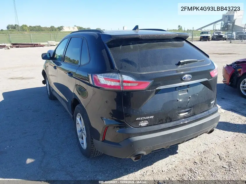 2020 FORD EDGE VIN 2FMPK4G93LBB43723 — фото 3
