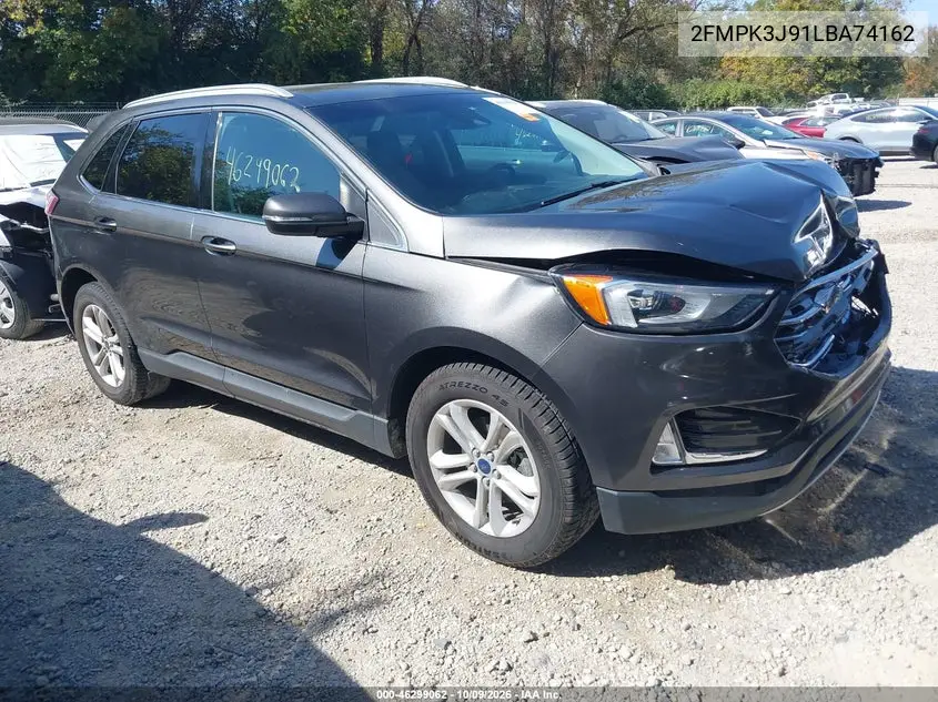 FORD EDGE 2020, VIN 2FMPK3J91LBA74162