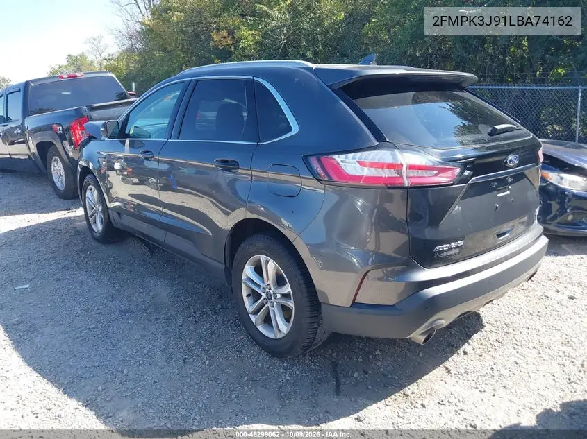 2020 FORD EDGE VIN 2FMPK3J91LBA74162 — фото 3