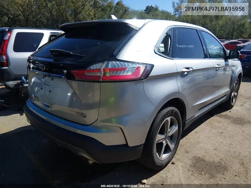 2020 FORD EDGE VIN 2FMPK4J97LBA95958 — фото 4