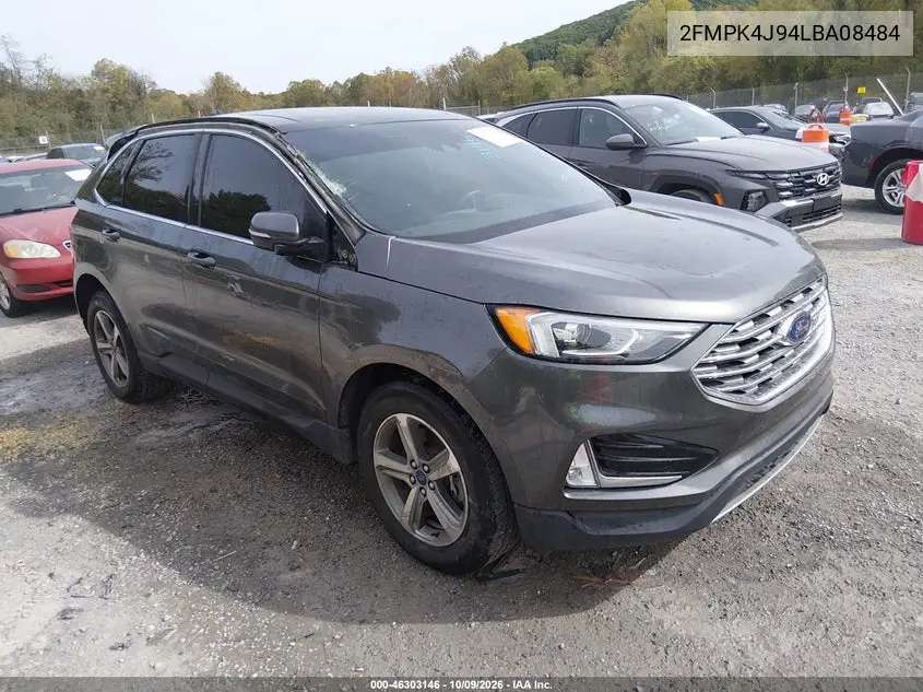 FORD EDGE 2020, VIN 2FMPK4J94LBA08484