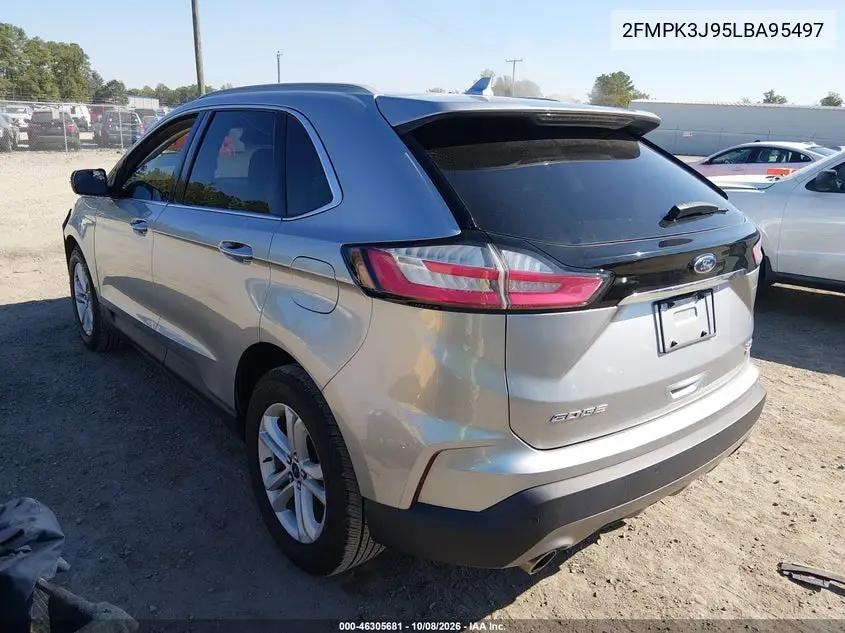 2020 FORD EDGE VIN 2FMPK3J95LBA95497 — фото 3