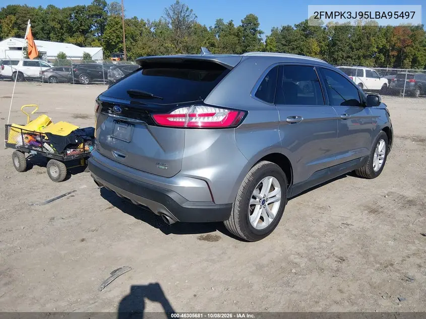 2020 FORD EDGE VIN 2FMPK3J95LBA95497 — фото 4