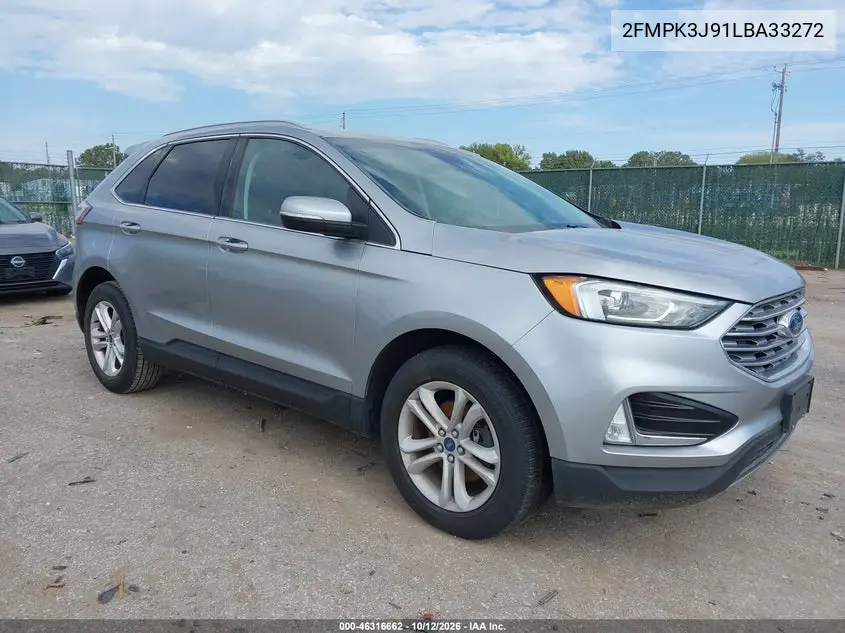 FORD EDGE 2020, VIN 2FMPK3J91LBA33272