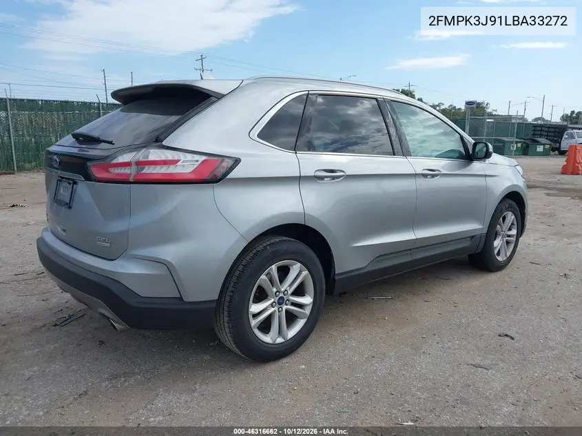 2020 FORD EDGE VIN 2FMPK3J91LBA33272 — фото 4