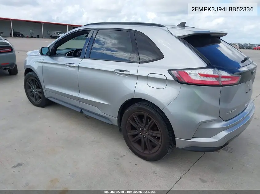 2020 FORD EDGE VIN 2FMPK3J94LBB52336 — фото 3