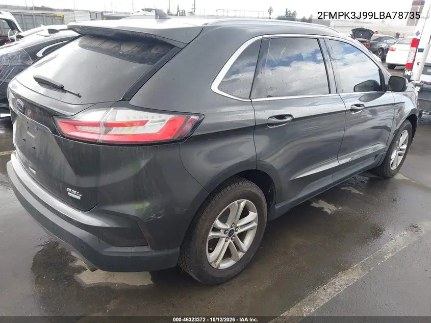 2020 FORD EDGE VIN 2FMPK3J99LBA78735 — фото 4