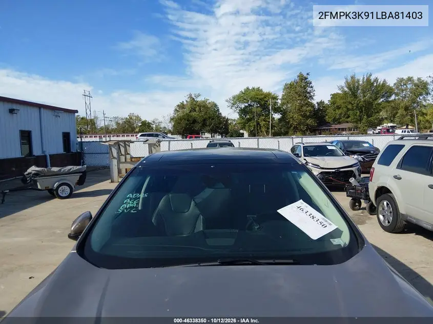 2020 FORD EDGE VIN 2FMPK3K91LBA81403 — фото 20