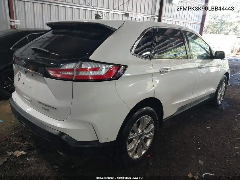 2020 FORD EDGE VIN 2FMPK3K90LBB44443 — фото 4