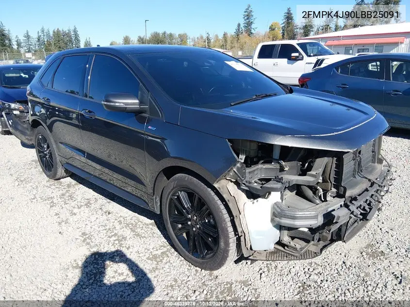 FORD EDGE 2020, VIN 2FMPK4J90LBB25091