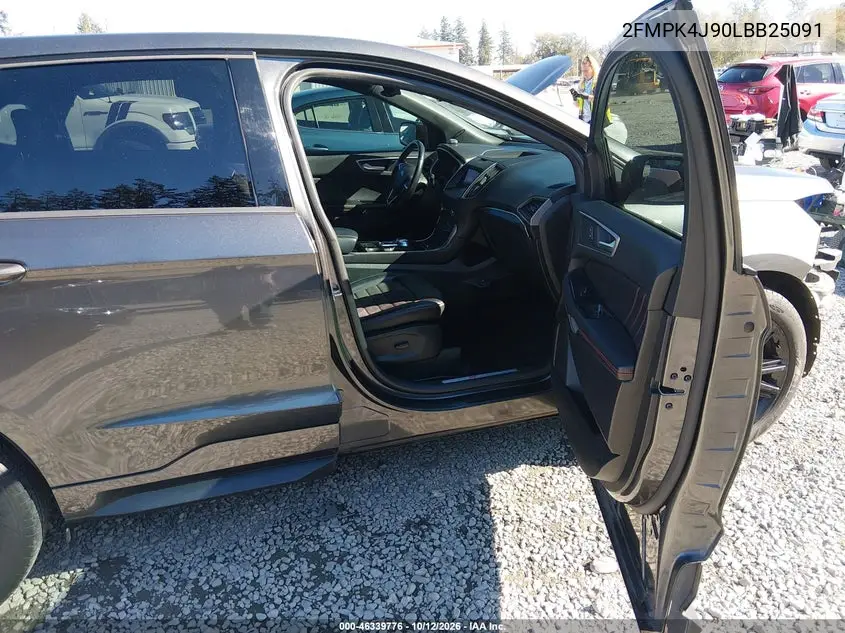2020 FORD EDGE VIN 2FMPK4J90LBB25091 — фото 5