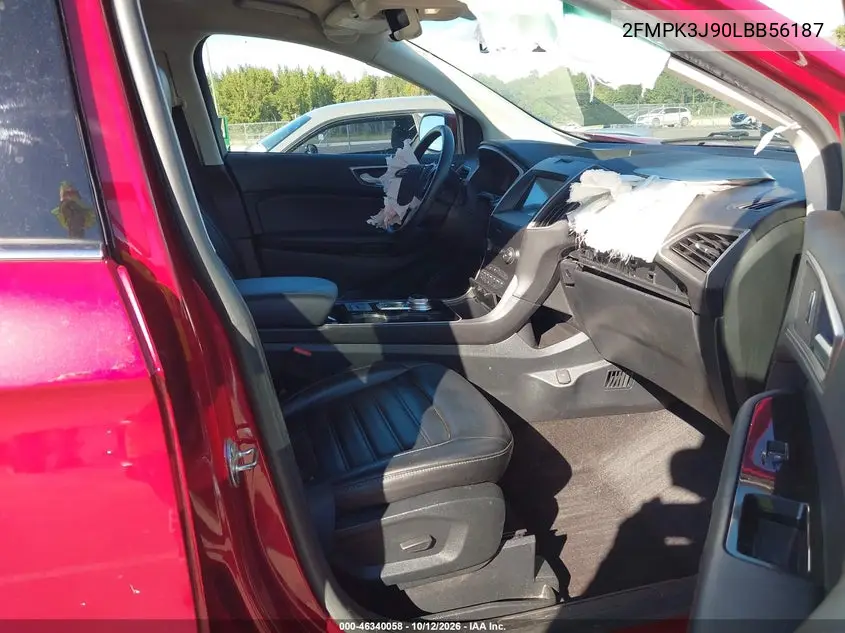 2020 FORD EDGE VIN 2FMPK3J90LBB56187 — фото 5