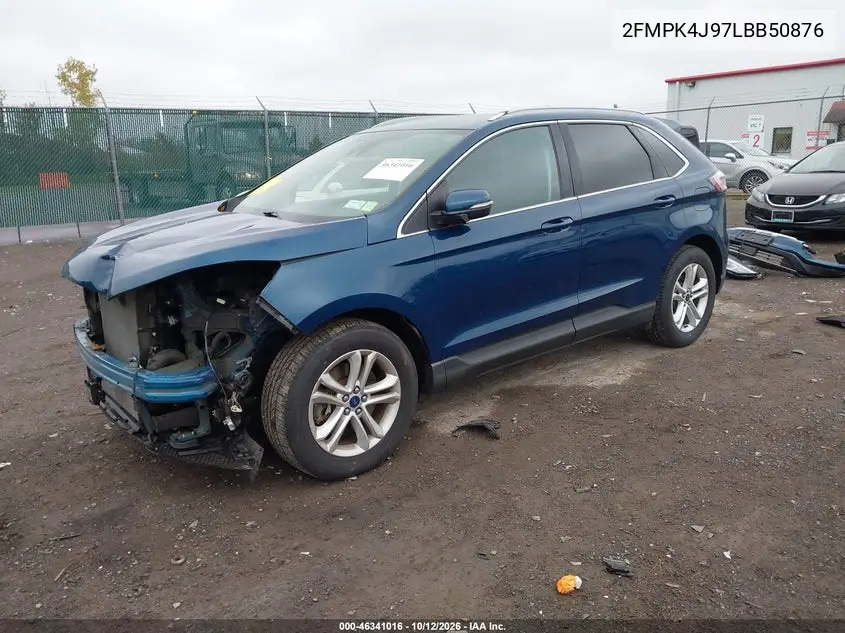 2020 FORD EDGE VIN 2FMPK4J97LBB50876 — фото 2