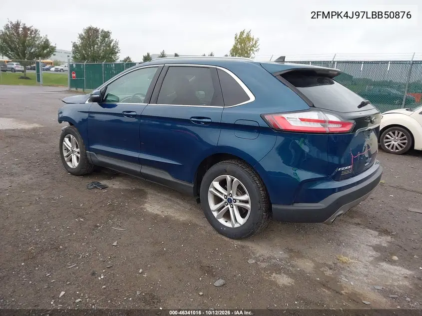 2020 FORD EDGE VIN 2FMPK4J97LBB50876 — фото 3