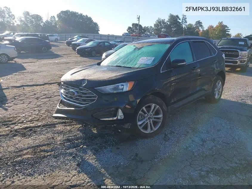 2020 FORD EDGE VIN 2FMPK3J93LBB32661 — фото 2