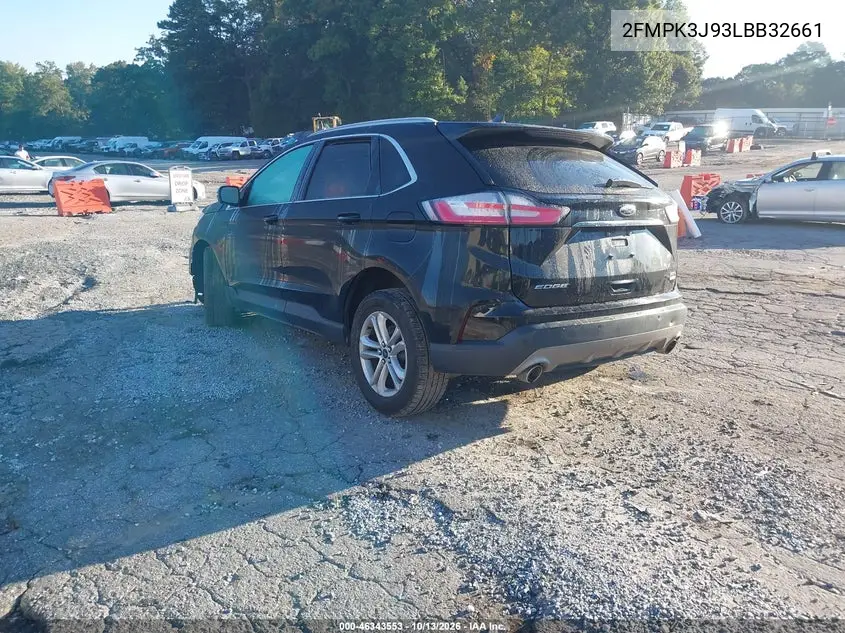 2020 FORD EDGE VIN 2FMPK3J93LBB32661 — фото 3