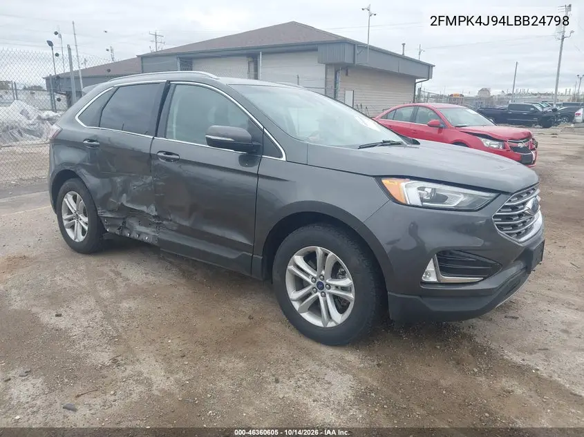 FORD EDGE 2020, VIN 2FMPK4J94LBB24798