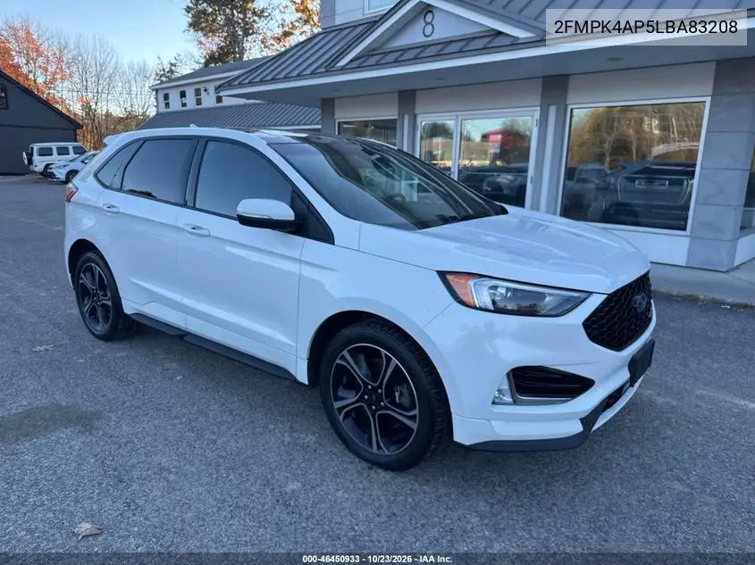 FORD EDGE 2020, VIN 2FMPK4AP5LBA83208