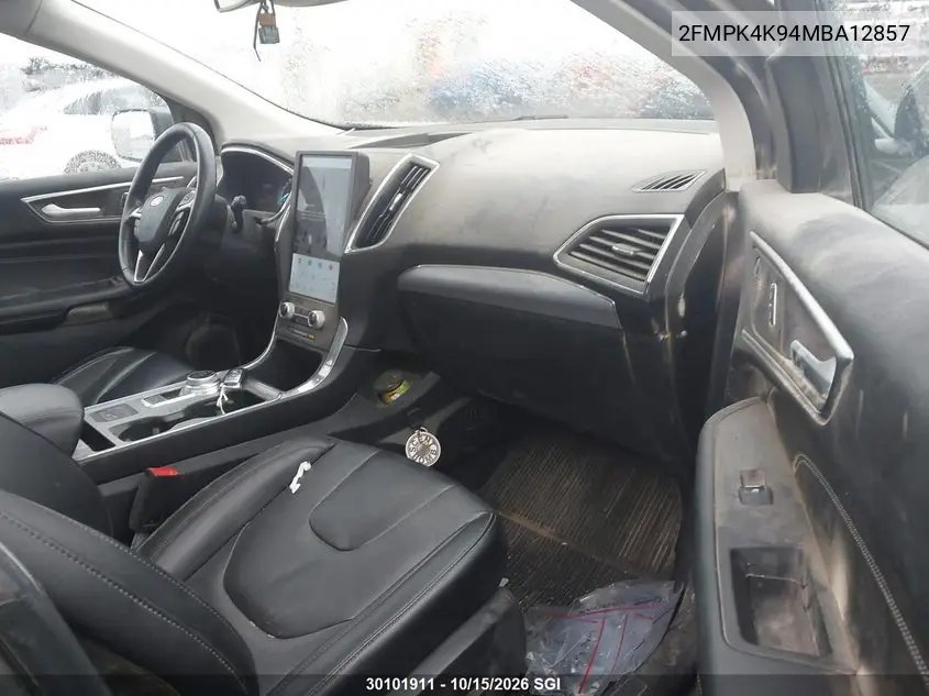 2021 FORD EDGE VIN 2FMPK4K94MBA12857 — фото 5