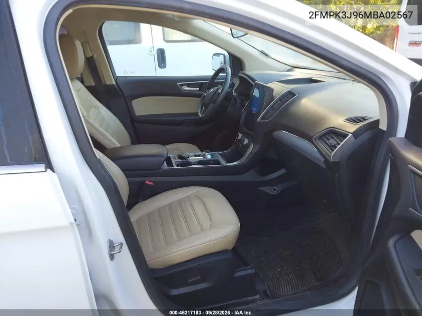 2021 FORD EDGE VIN 2FMPK3J96MBA02567 — фото 5