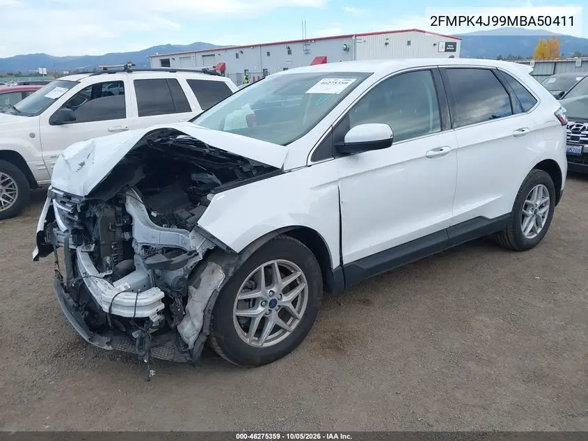 FORD EDGE 2021, VIN 2FMPK4J99MBA50411