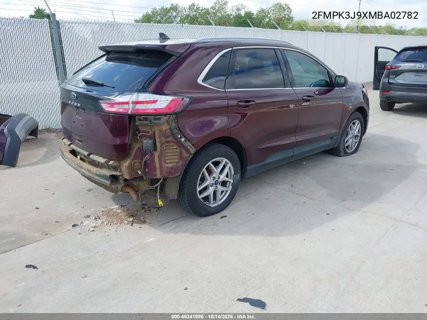 2021 FORD EDGE VIN 2FMPK3J9XMBA02782 — фото 4
