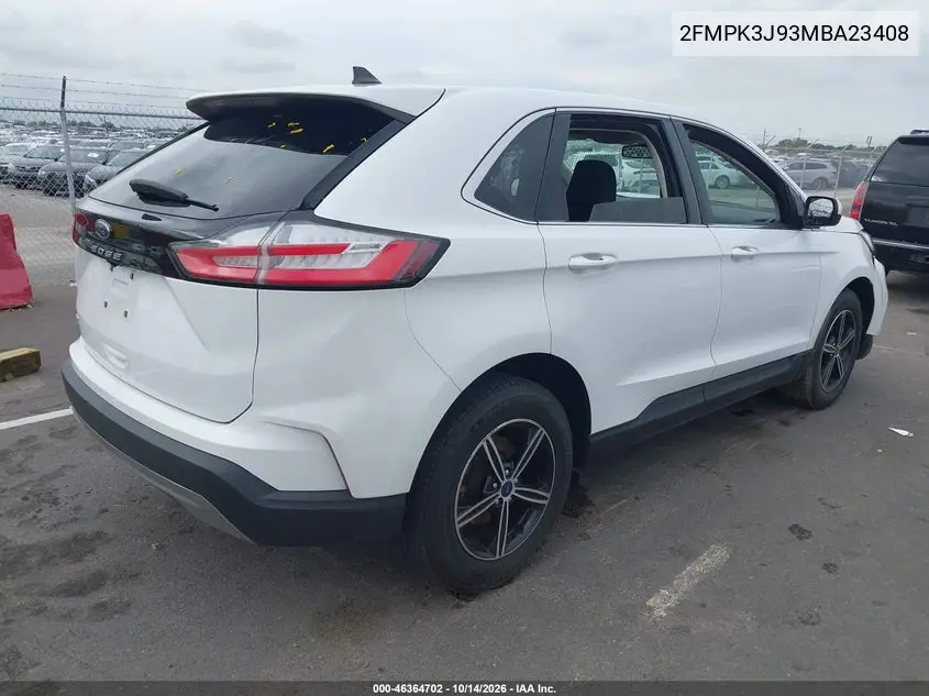 2021 FORD EDGE VIN 2FMPK3J93MBA23408 — фото 4