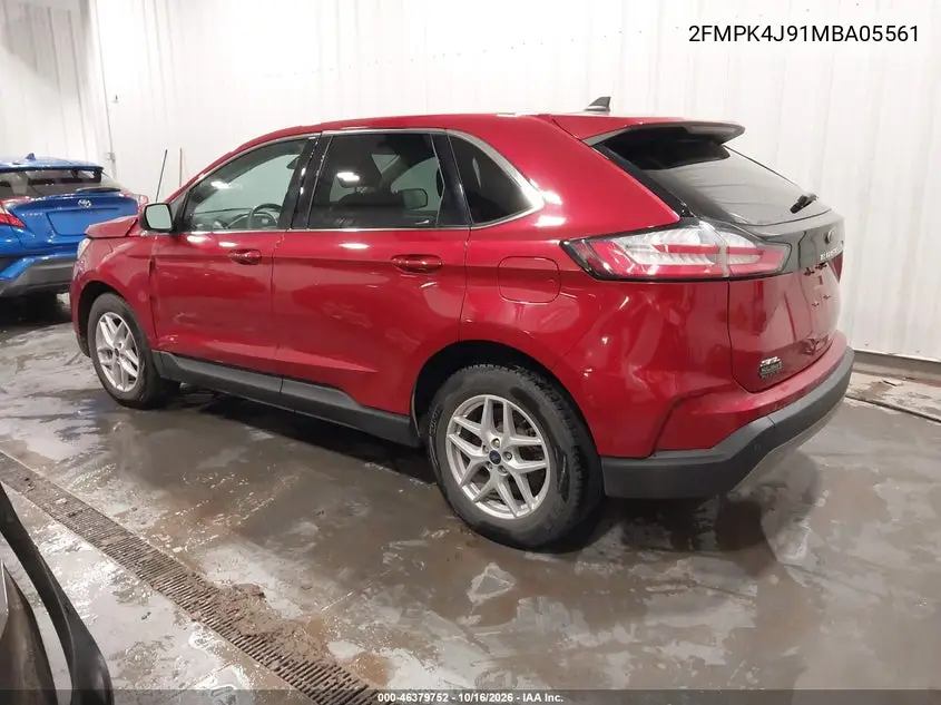 2021 FORD EDGE VIN 2FMPK4J91MBA05561 — фото 3
