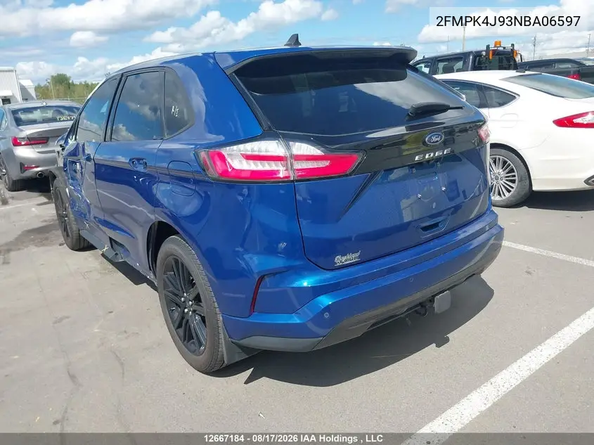 2022 FORD EDGE VIN 2FMPK4J93NBA06597 — фото 3