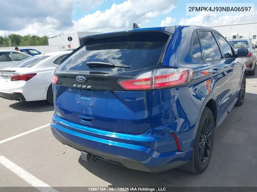 2022 FORD EDGE VIN 2FMPK4J93NBA06597 — фото 4