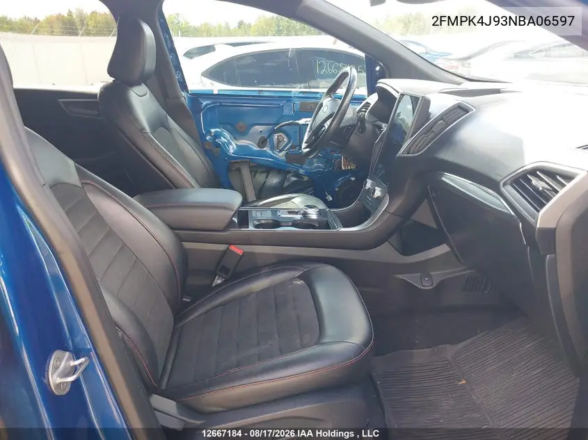 2022 FORD EDGE VIN 2FMPK4J93NBA06597 — фото 5